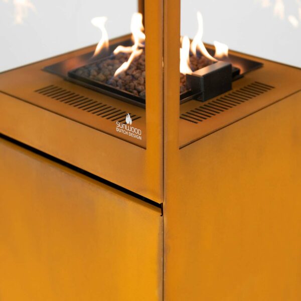 Marino Premium Corten Steel Patio Fire