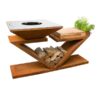 Artiss garden barbecue-firepit G5 corten