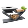 Artiss garden barbecue-firepit G5 graphite