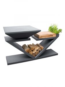 Artiss garden barbecue-firepit G5 graphite