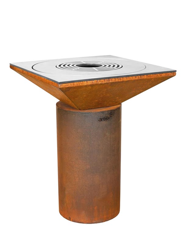 Ohnisko s grilom Artiss G6 basic corten