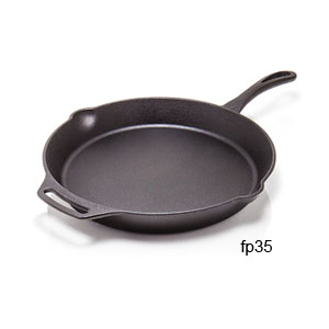 Liatinová pánvica s rukoväťou fp35