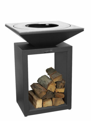 Ohnisko s grilom Artiss garden barbecue-firepit G8 BASIC graphite